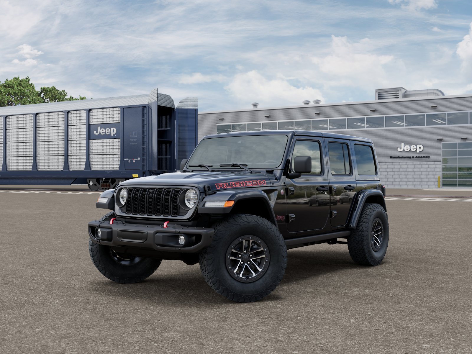 New 2027 Black Clearcoat Jeep Rubicon X image 27