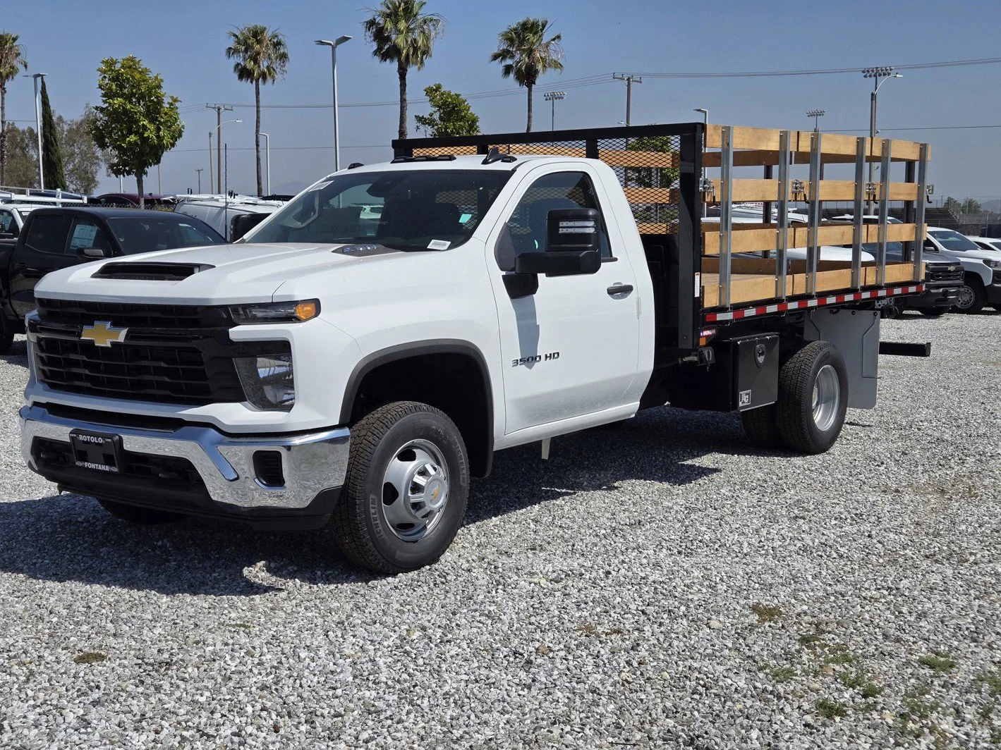 New 2026 Summit White Chevrolet Work Truck image 3