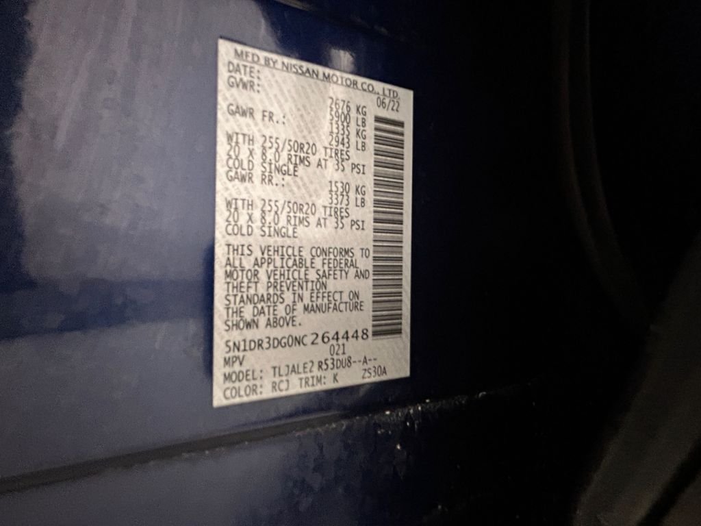 Used 2022 Blue Nissan Platinum image 20