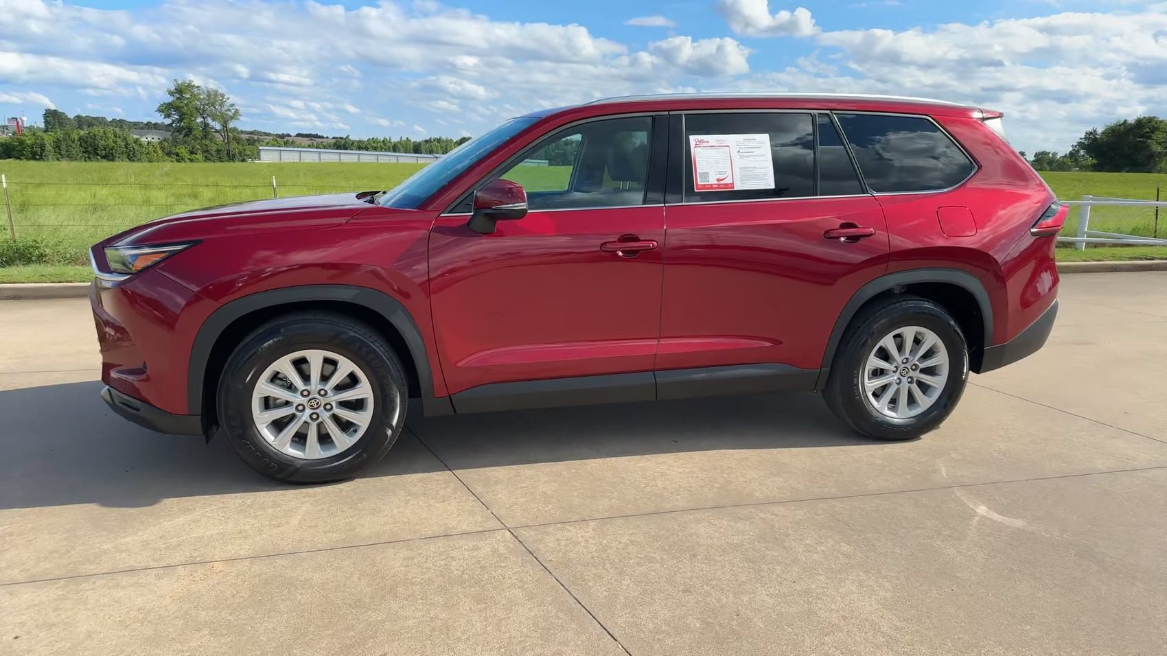 Used 2024 Red Toyota XLE image 5