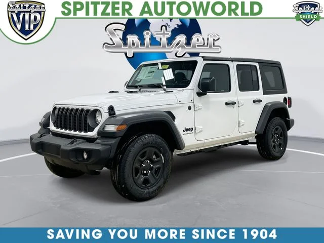New 2026 Bright White Clearcoat Jeep Sport image 1