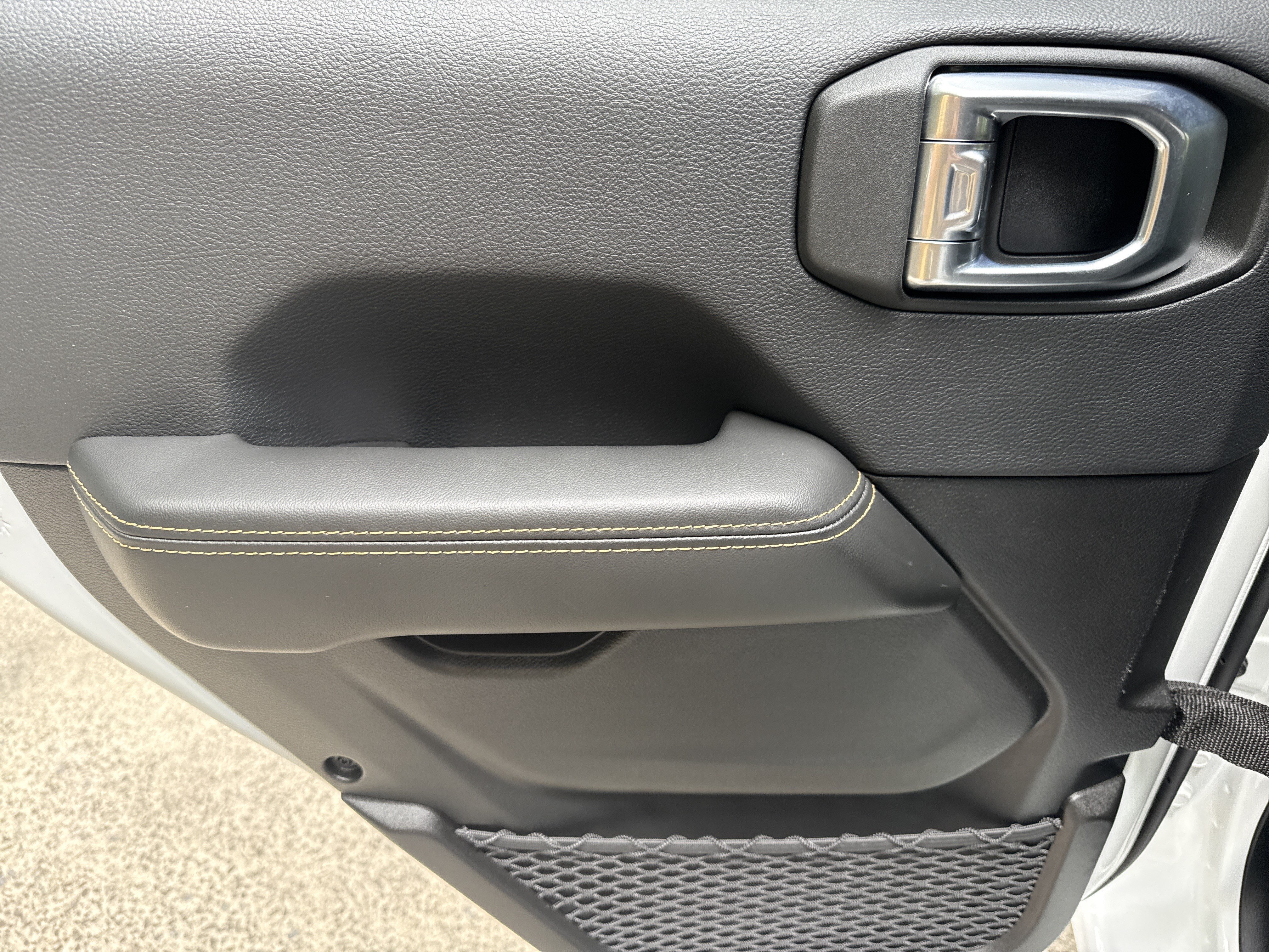 Used 2024 Bright White Clearcoat Jeep Sahara image 23