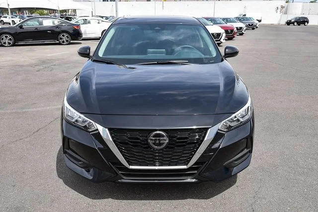 Used 2021 Black Nissan SV image 8