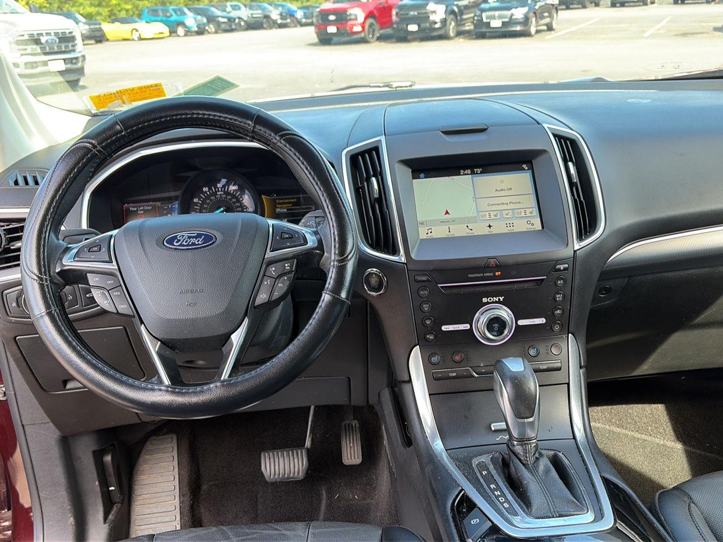 Used 2018 Burgundy Velvet Metallic Tinted Clearcoat Ford Titanium image 2