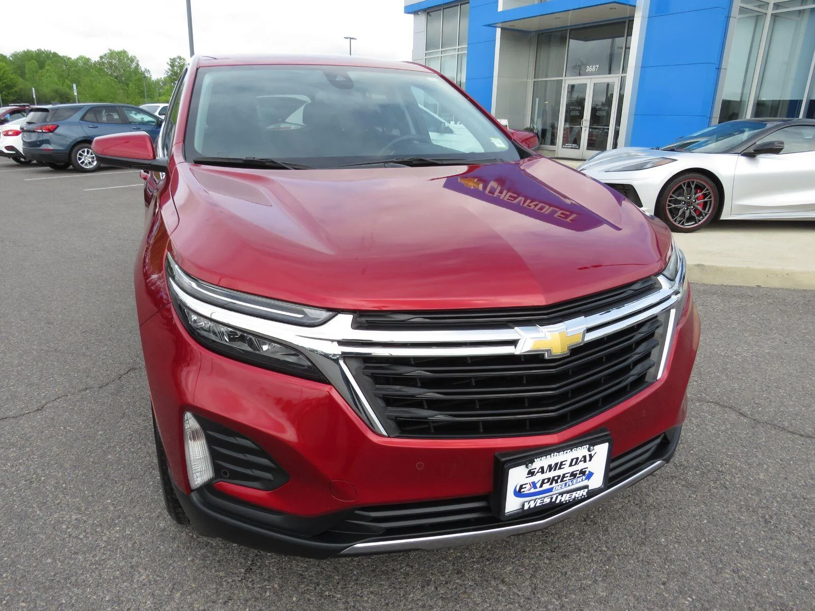 Used 2023 Radiant Red Tintcoat Chevrolet LT image 4