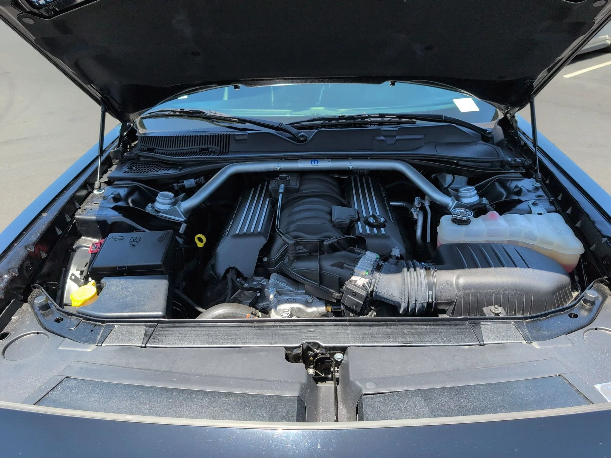 Used 2023 Pitch Black Clearcoat Dodge R/T Scat Pack Widebody image 31