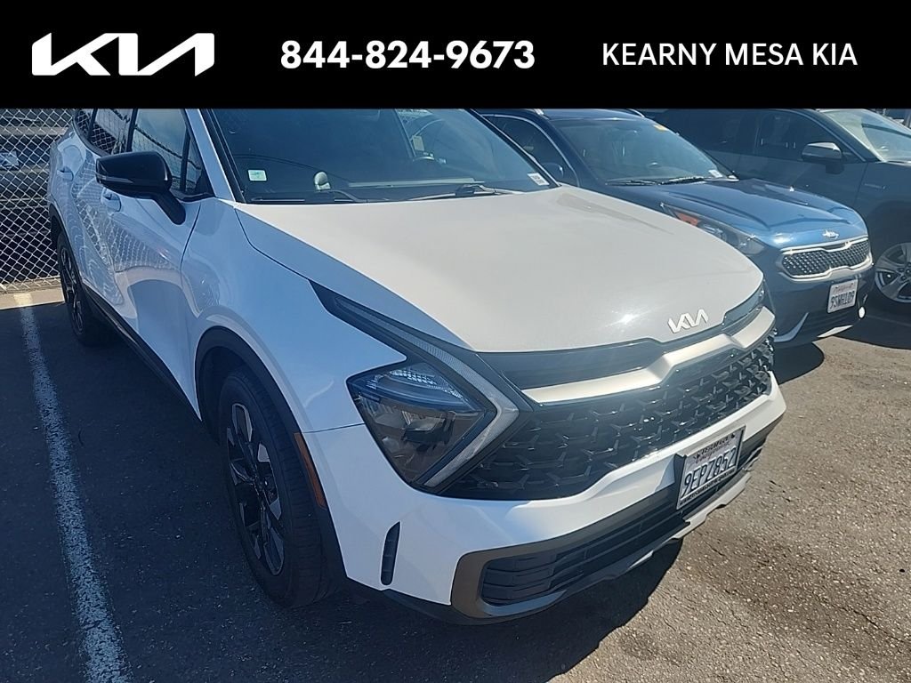 Certified Used 2023 White Kia X-Line image 1