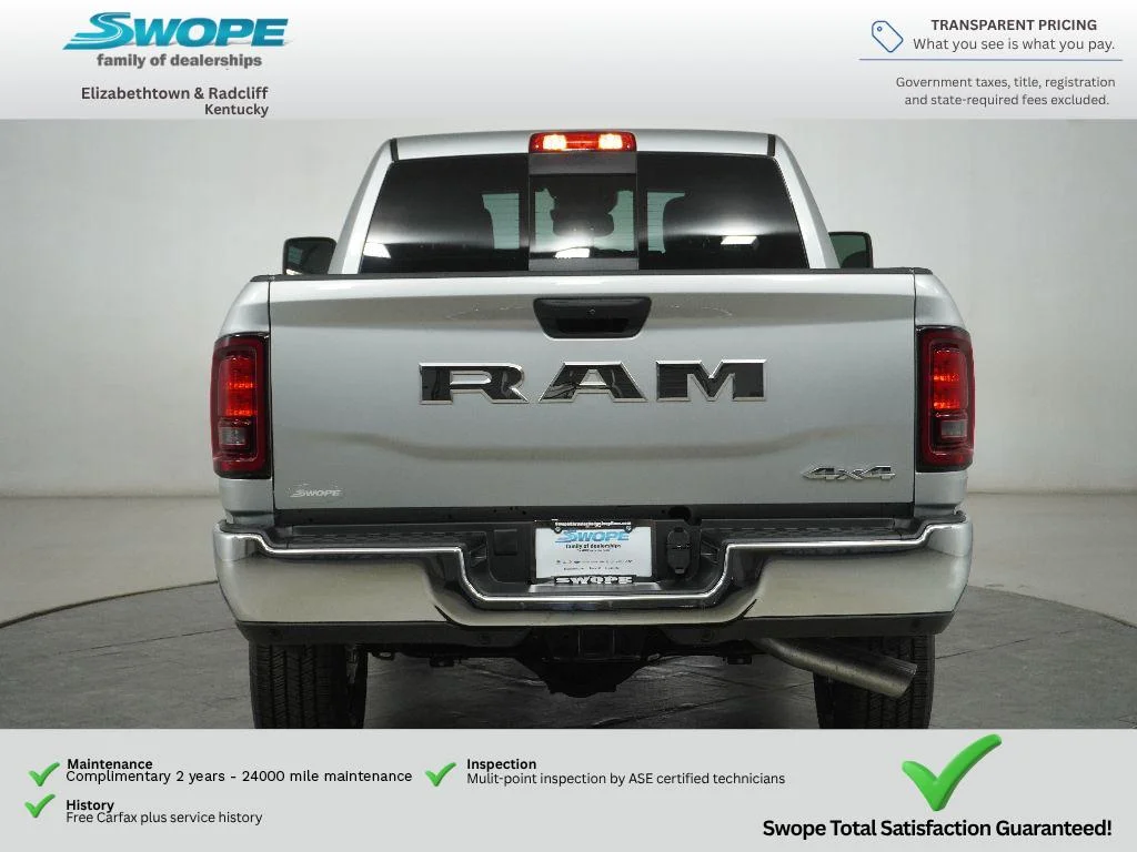New 2026 Silver-Zynith Exterior Paint RAM Tradesman image 4