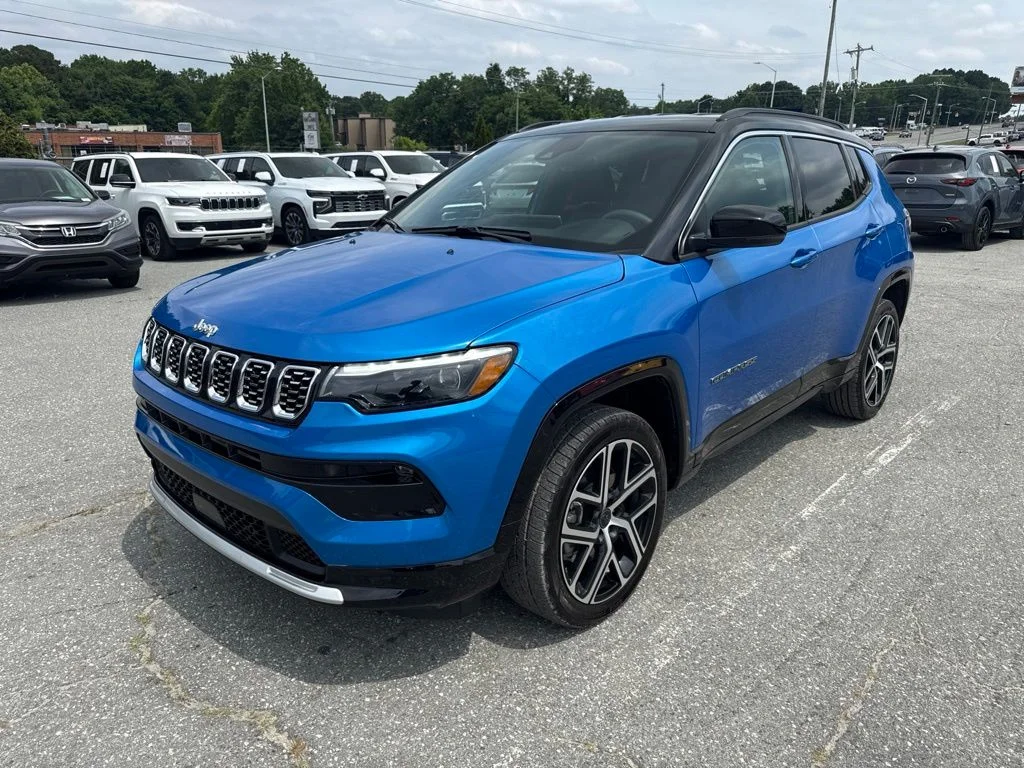 Used 2025 Blue Jeep Limited image 1