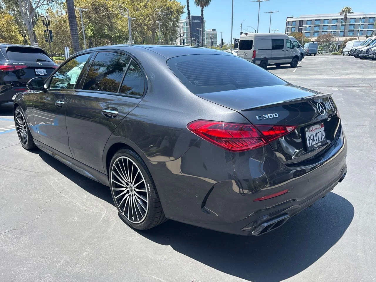 Certified Used 2023 Gray Mercedes-Benz C 300 AMG® Line Package image 4