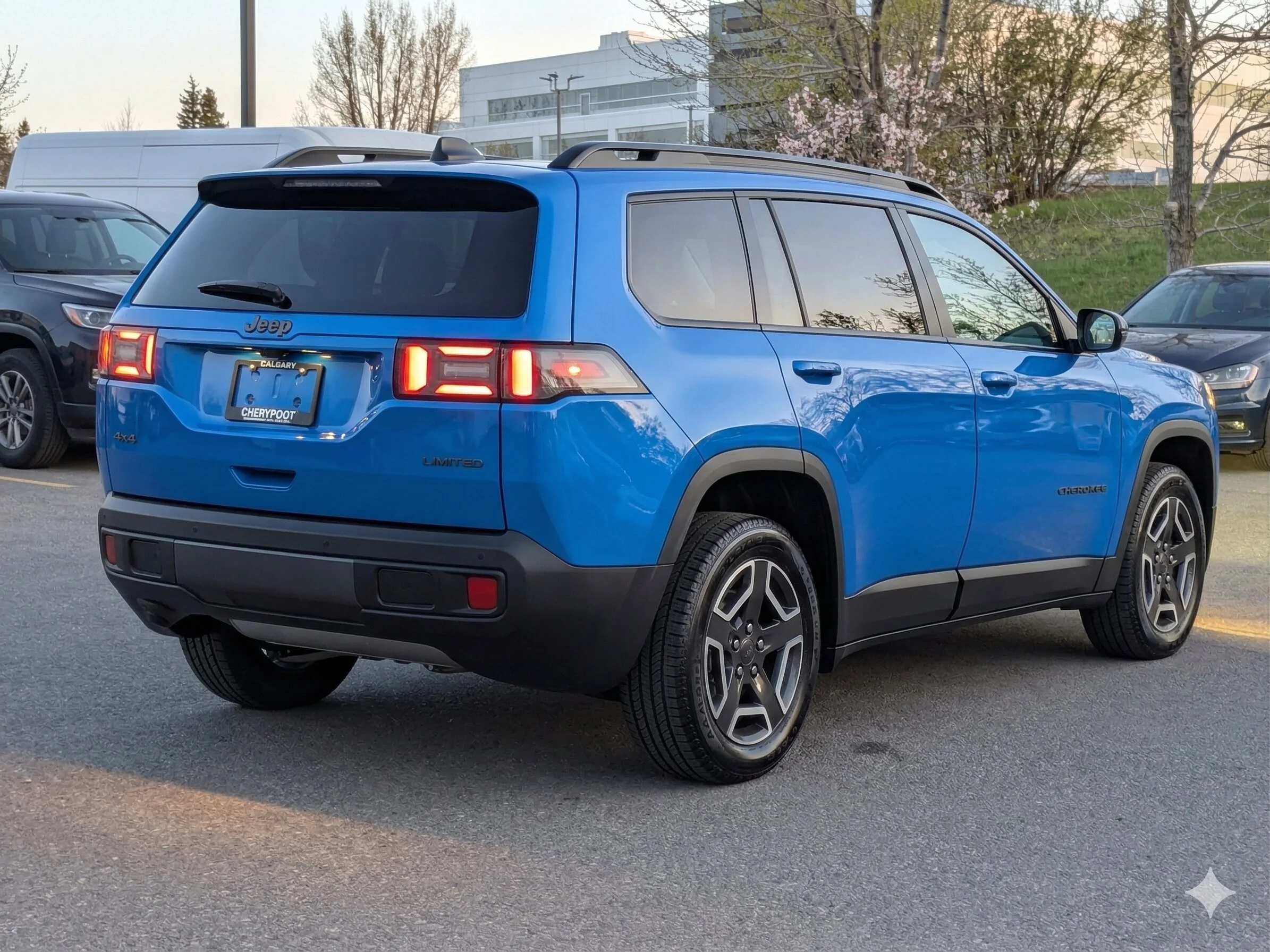 New 2026 Blue Jeep Limited - - Tech Group - Panoramic Sunroof - Trailer Tow - Remote Start & tons more! image 8