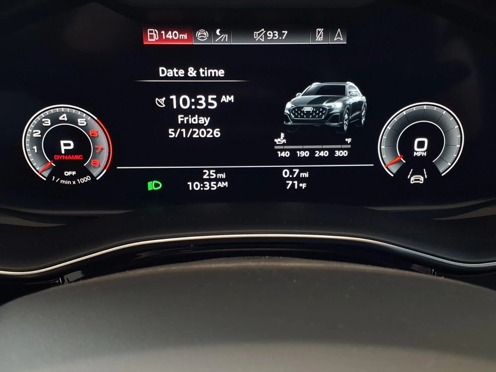 New 2026 Mythos Black Metallic Audi Prestige image 28