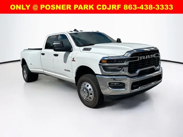 New 2026 Bright White Clear-Coat Exterior Paint RAM BIG HORN image 3