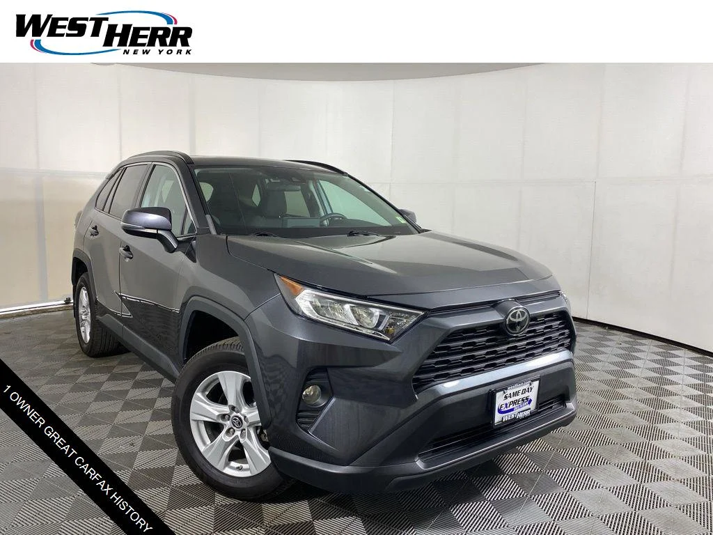 Used 2019 Magnetic Gray Metallic Toyota XLE image 1
