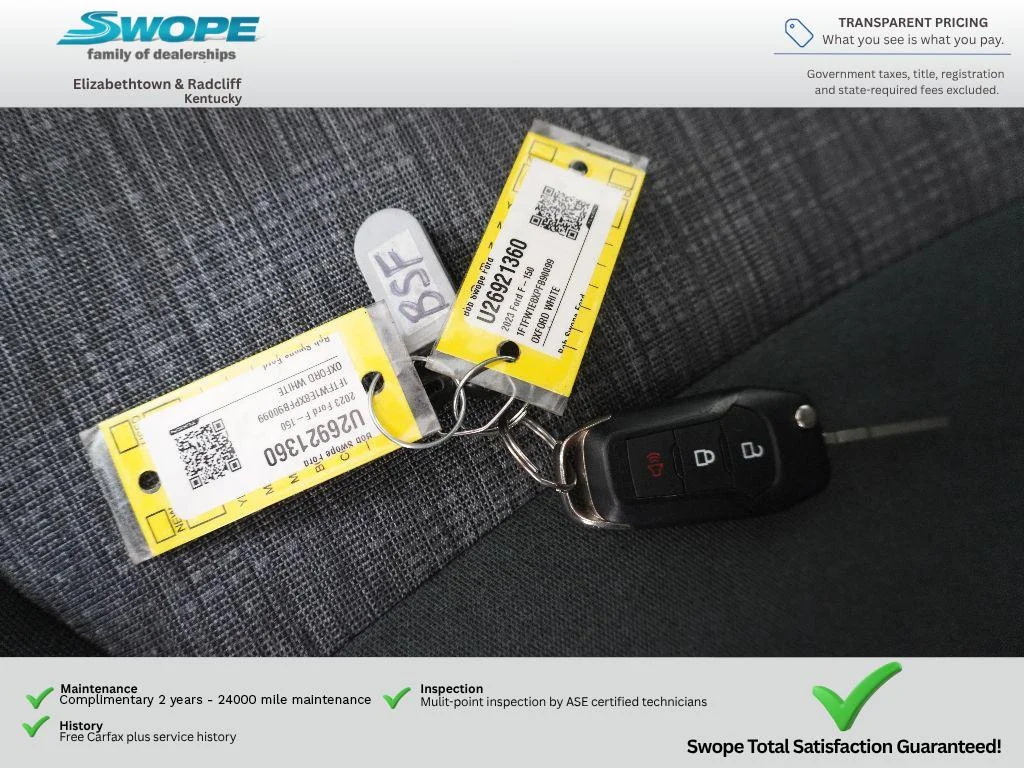 Used 2023 OXFORD WHITE Ford XLT image 32