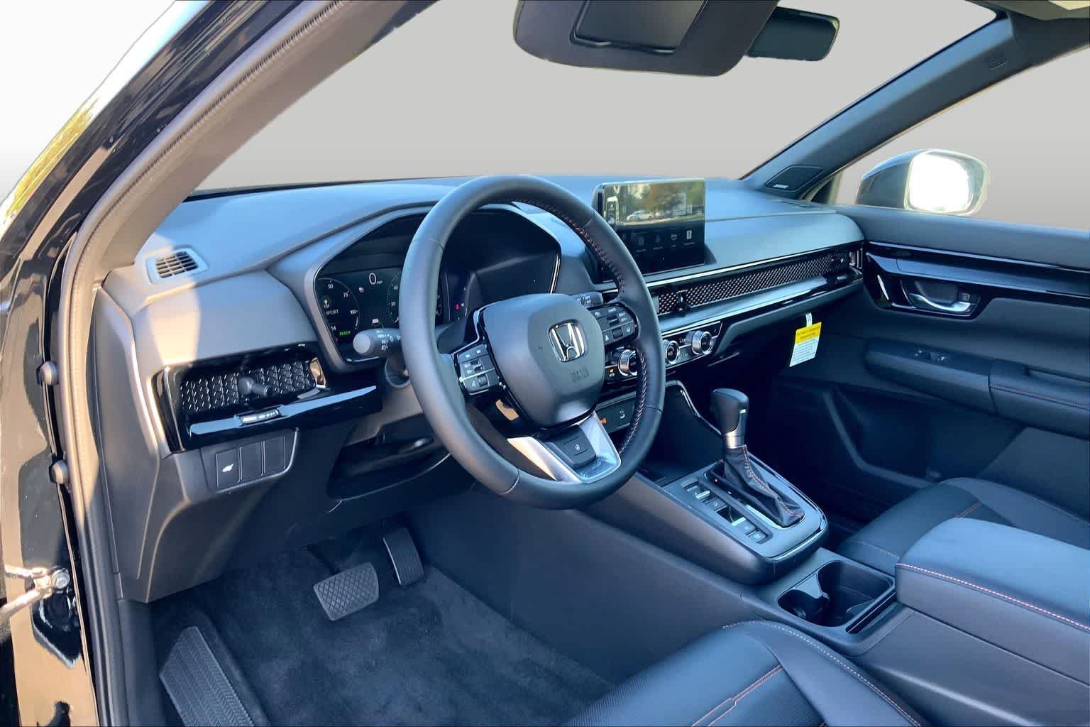 New 2027 Crystal Black Pearl Honda Sport Touring Hybrid AWD image 8