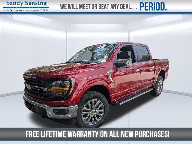 New 2026 Ruby Red Metallic Tinted Clearcoat Ford XLT image 1