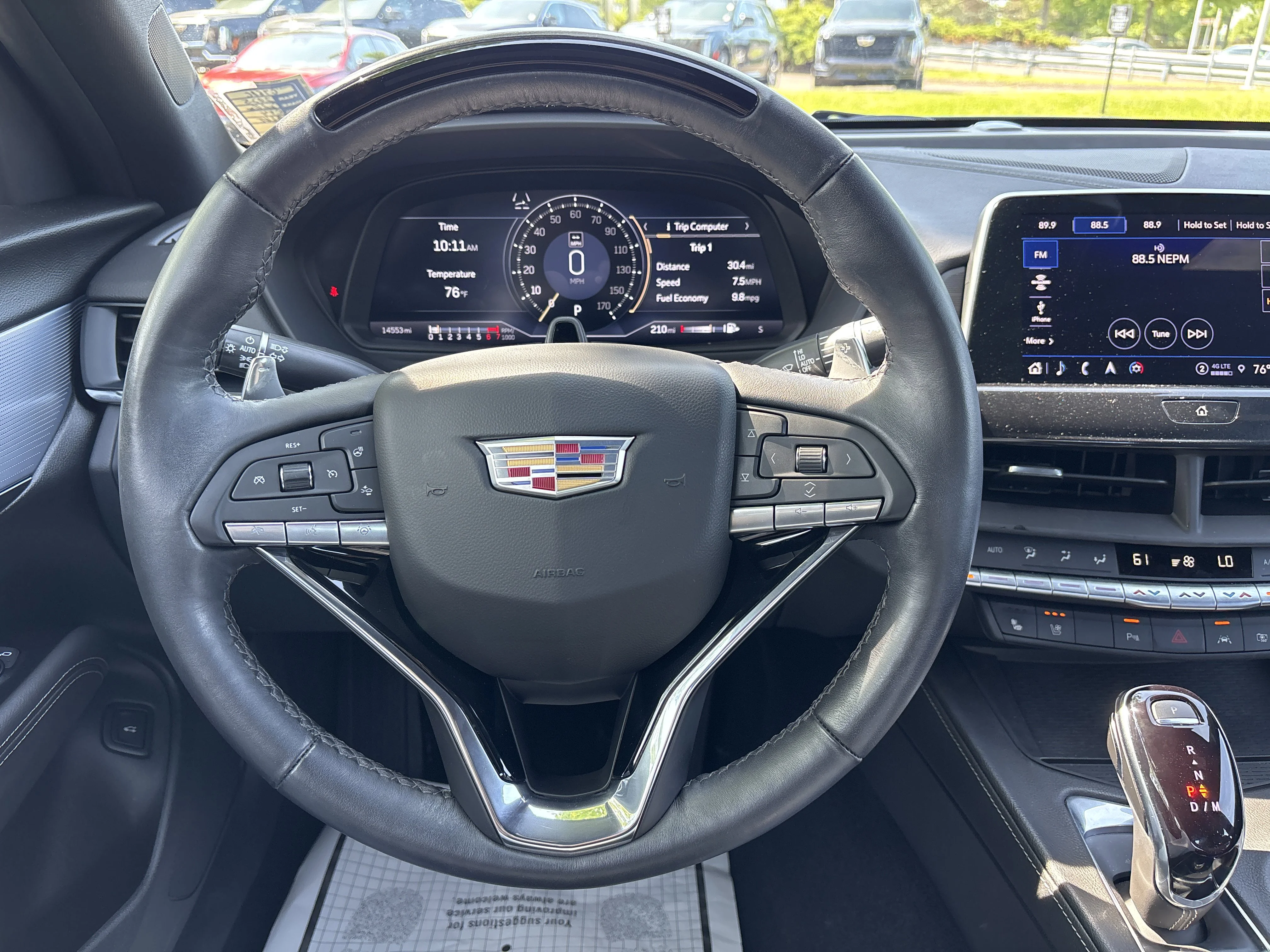 Used 2025 Deep Space Metallic Cadillac Premium Luxury image 22