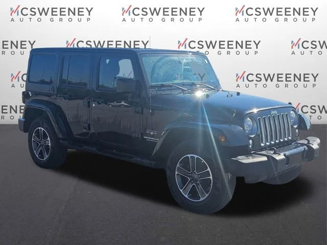 Used 2017 Black Jeep Sahara image 7