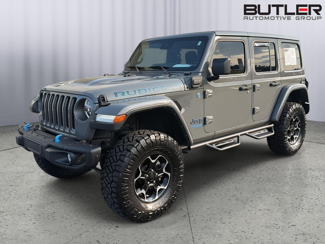 Used 2021 Sting-Gray Clearcoat Jeep Unlimited Rubicon image 2