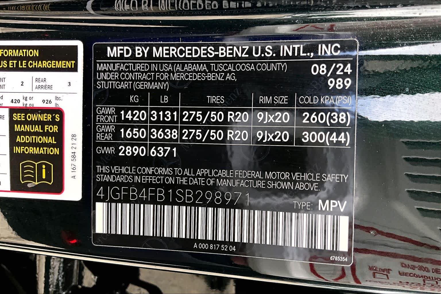 Certified Used 2025 Emerald Green Metallic Mercedes-Benz GLE 350 image 38
