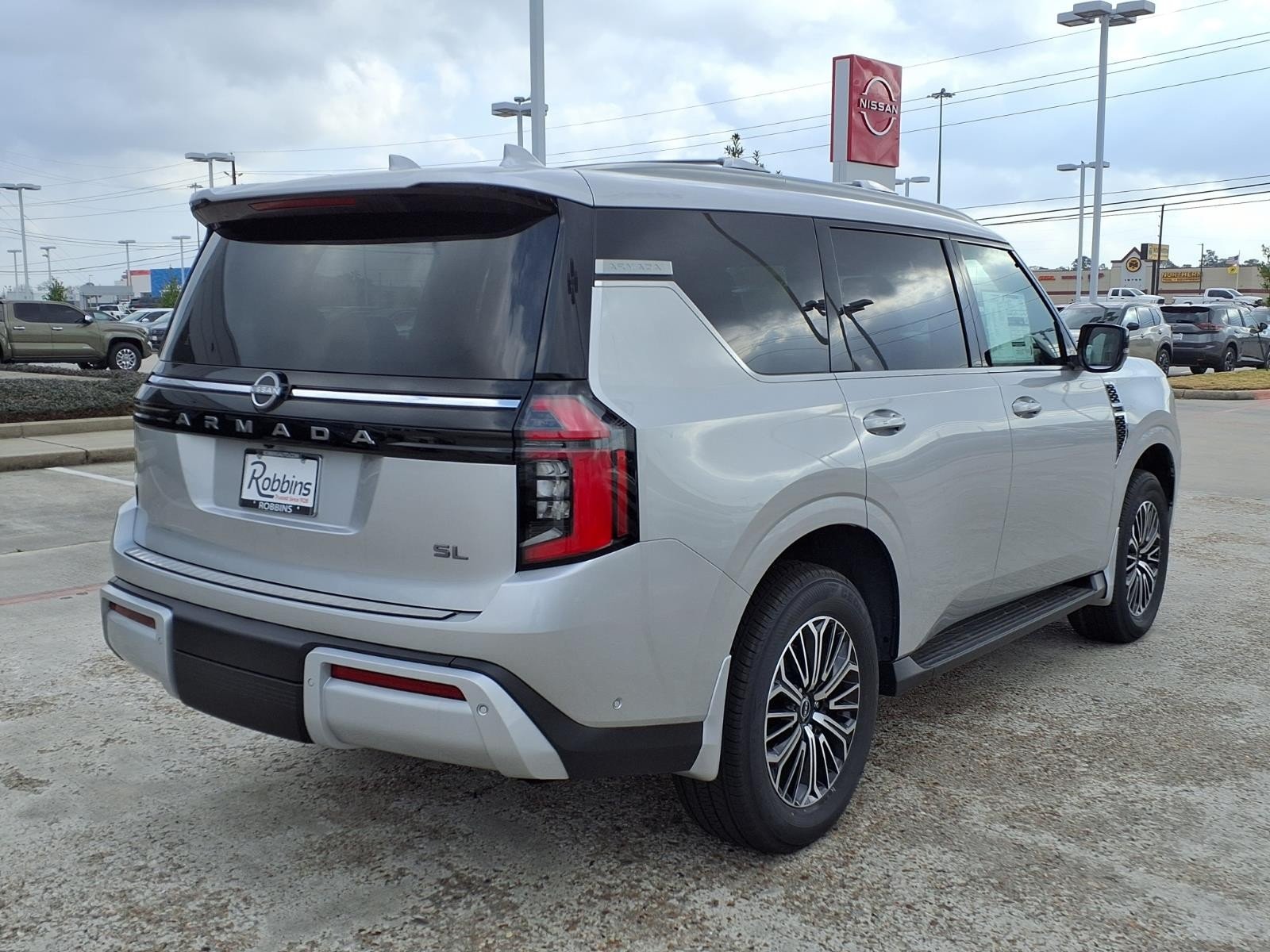 2026 Nissan Armada SL Silver at Robbins Nissan