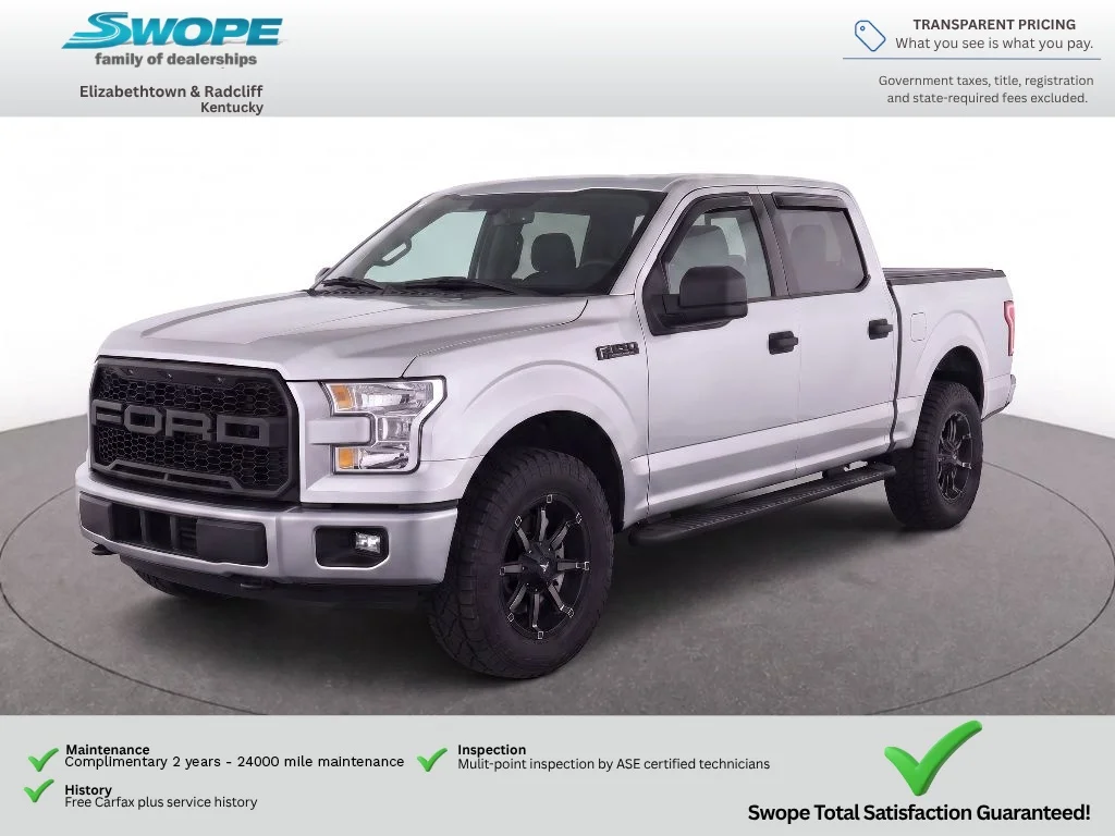 Used 2017 Silver Ford XLT image 1