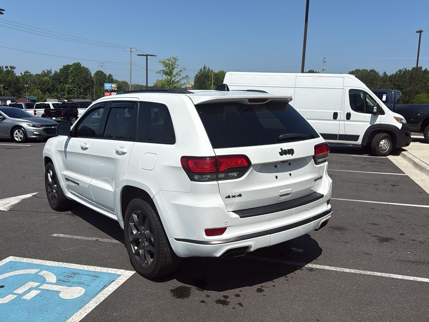 Used 2020 Bright White Clearcoat Jeep Limited X image 8