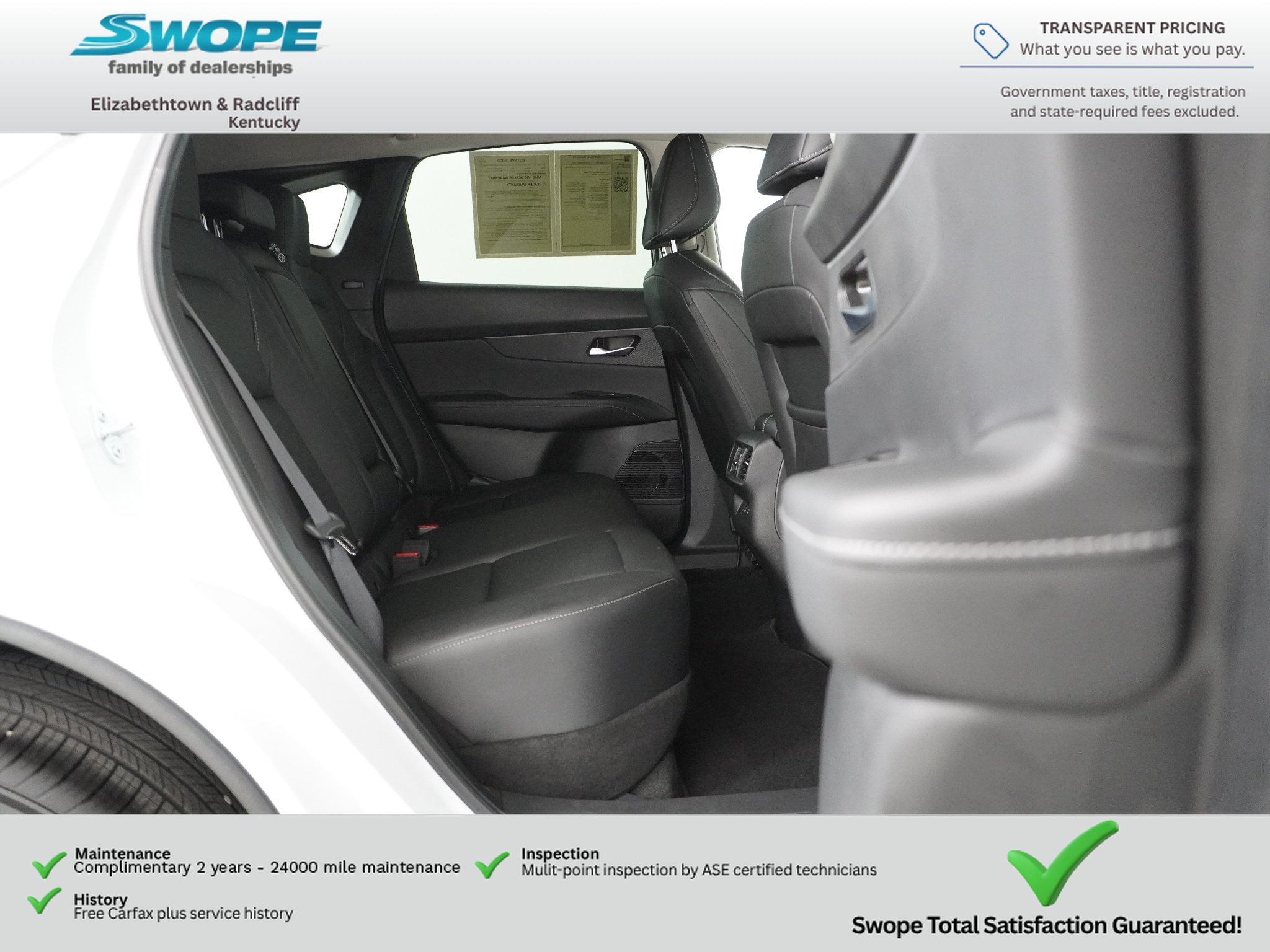 Used 2025 Everest White Pearl Tricoat Nissan SV image 10