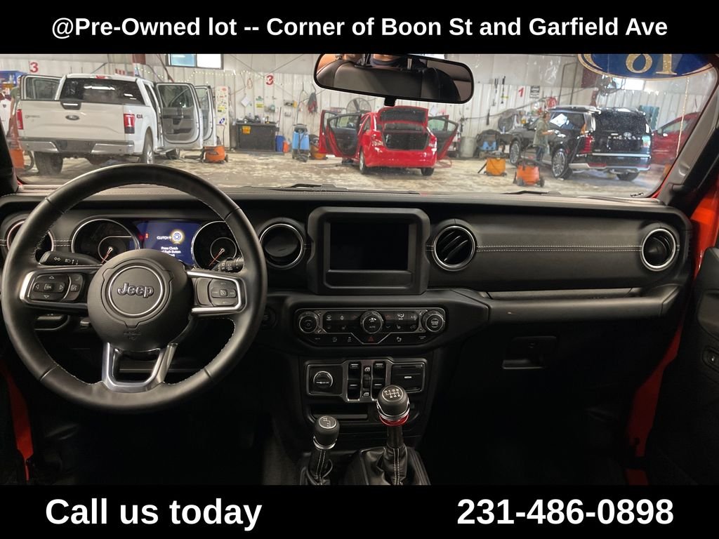 Used 2018 Orange Jeep Unlimited Sahara image 18