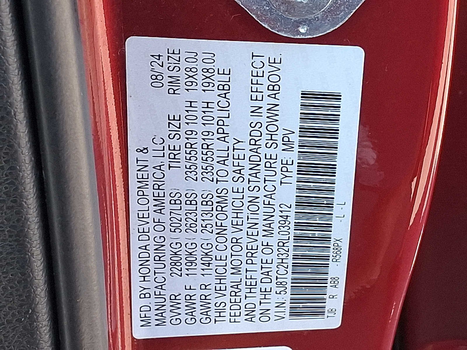Certified Used 2024 Performance Red Pearl Acura SH-AWD image 27