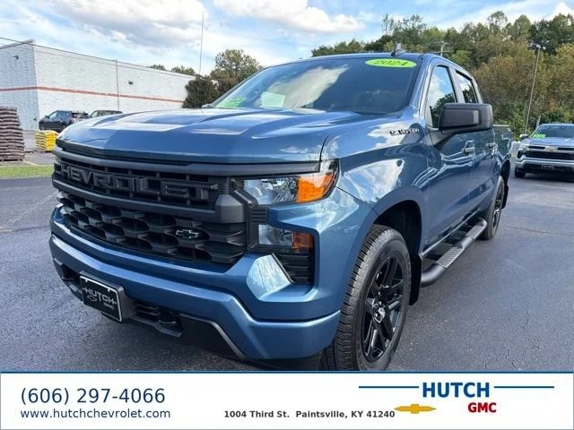 Used 2024 Lakeshore Blue Metallic Chevrolet Custom image 1