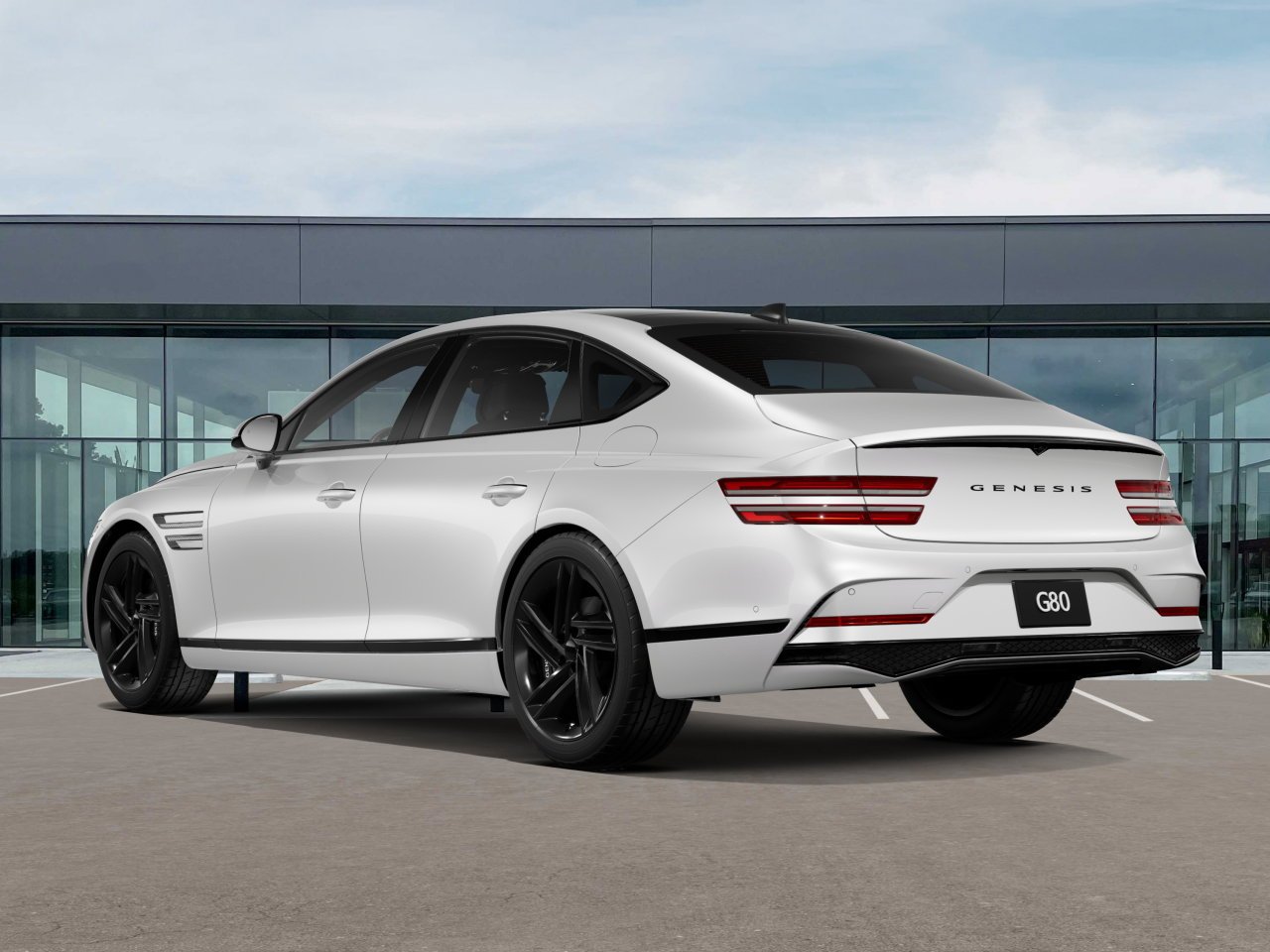 New 2027 Uyuni White Genesis 3.5T Prestige Black image 6