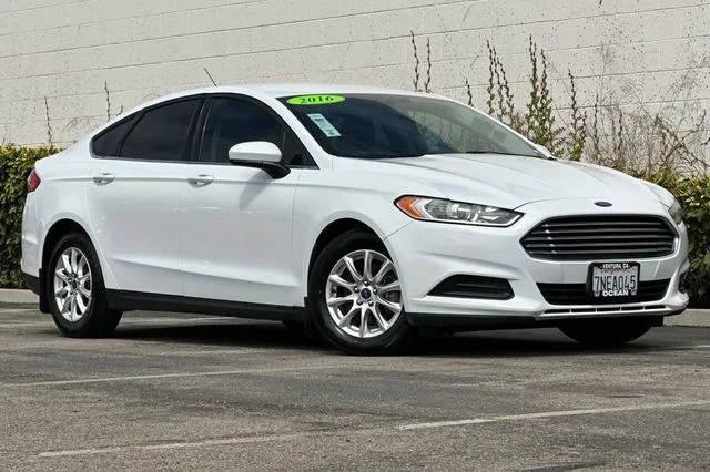 Used 2016 Ford Fusion S with VIN 3FA6P0G75GR195697 for sale in Ventura, CA