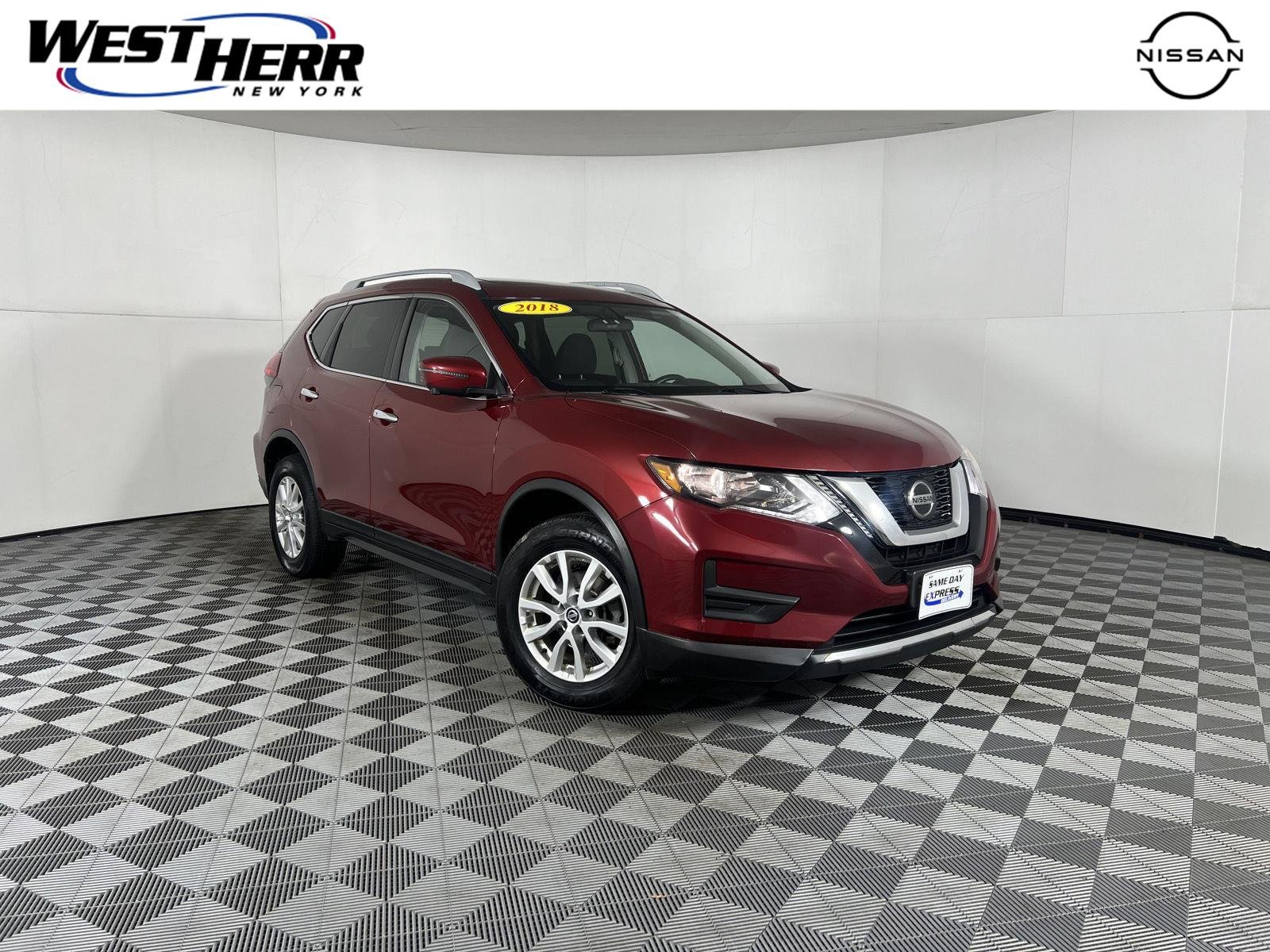 Used 2018 Scarlet Ember Nissan SV image 1