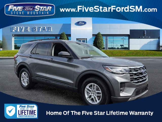 New 2026 Carbonized Gray Metallic Ford Active image 1