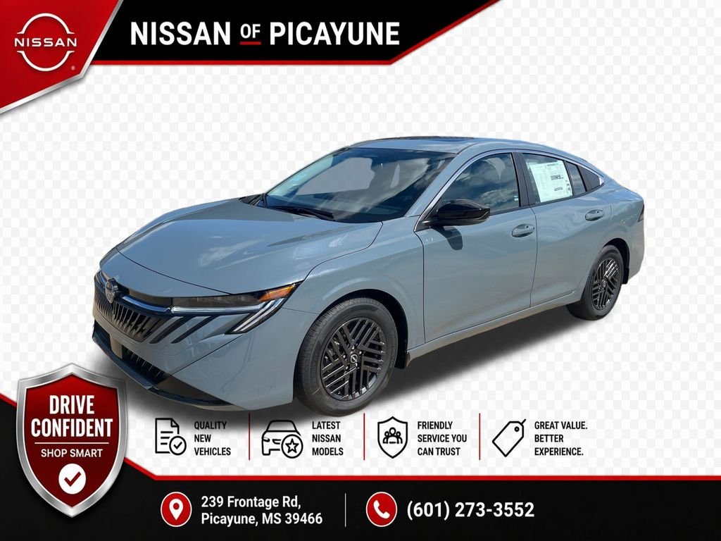 New 2026 Atlantic Gray Metallic Nissan SV image 1