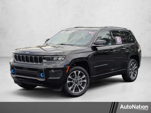 Pre-Owned 2022 Jeep Grand Cherokee 4xe Overland Sport Utility in