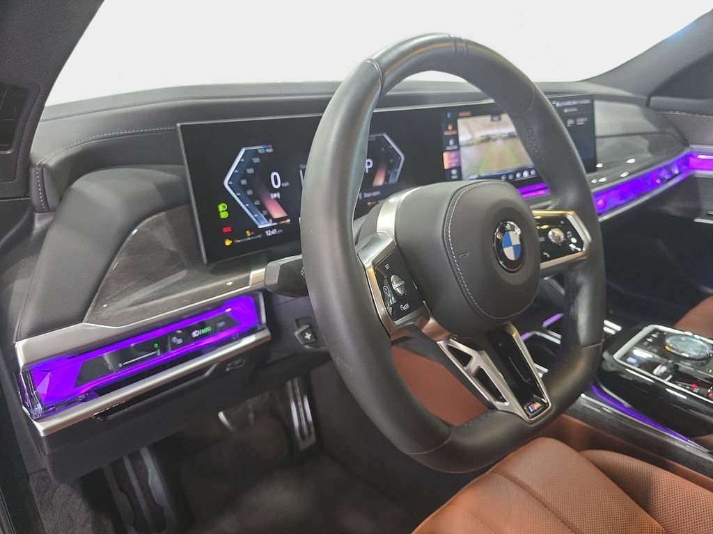 Certified Used 2023 Tanzanite Blue II Metallic BMW 760i xDrive image 22