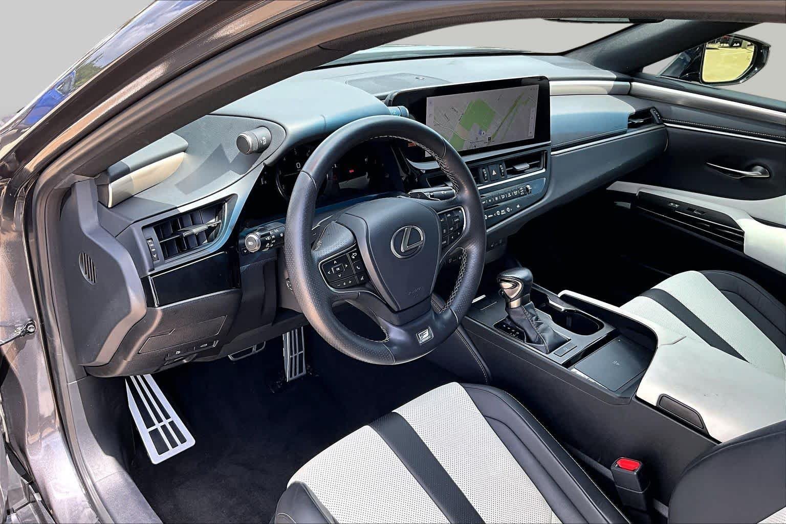 Used 2024 Cloudburst Gray Lexus F SPORT Handling image 18