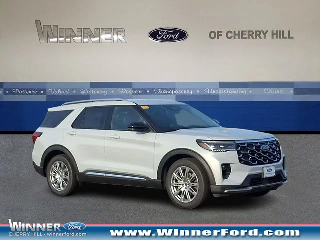 New 2026 Space White Metallic Ford Platinum™ image 1