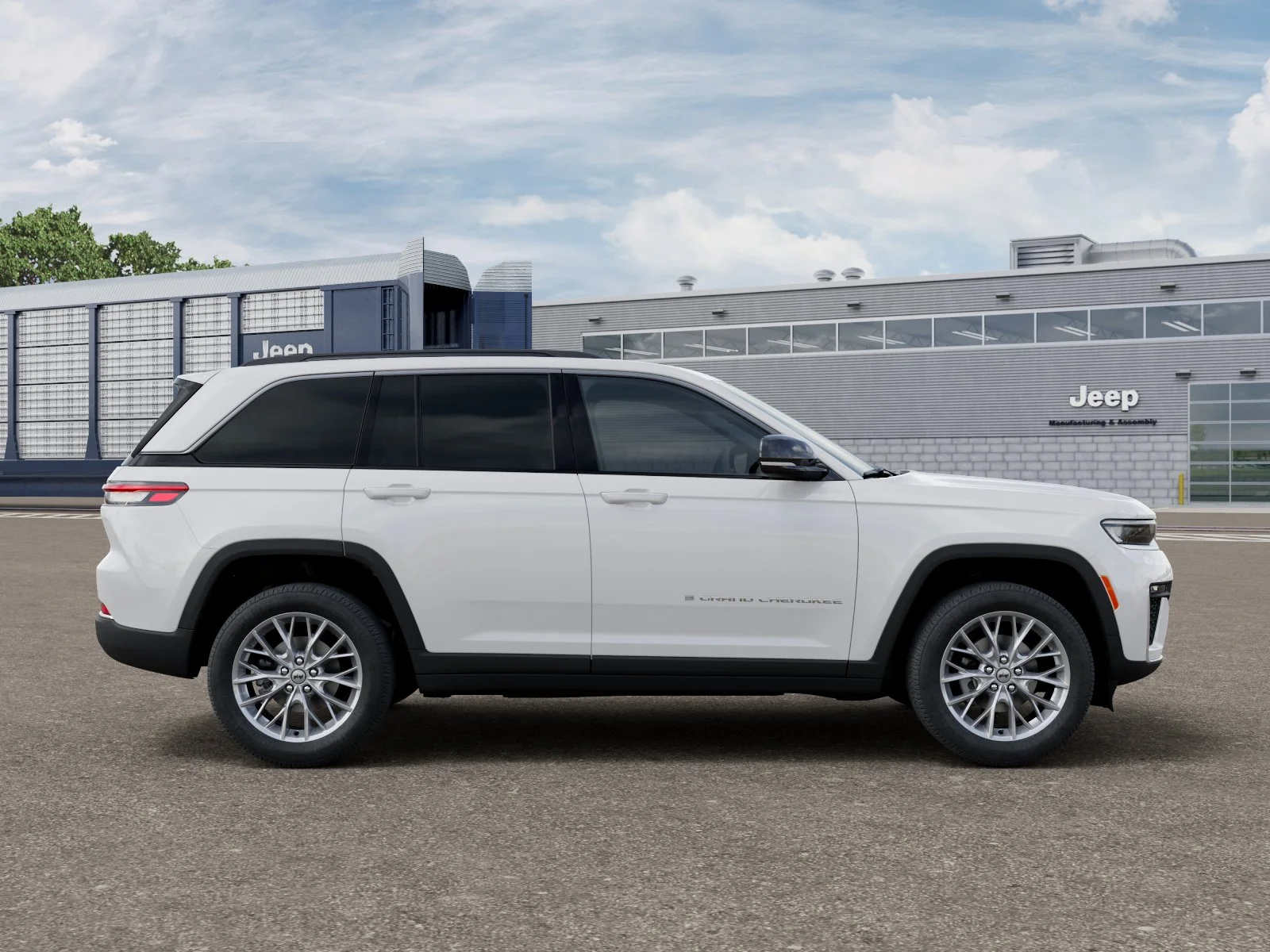 New 2027 Bright White Clear-Coat Paint Jeep Limited image 12