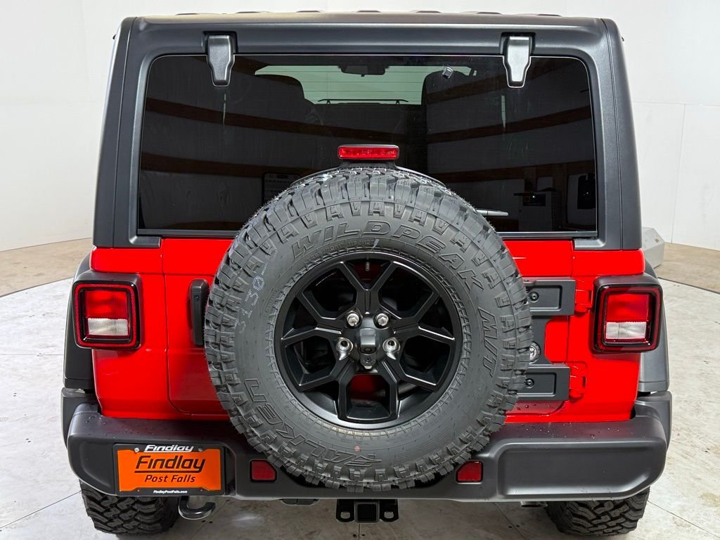 New 2026 Firecracker Red Clear-Coat Exterior Paint Jeep Willys image 6