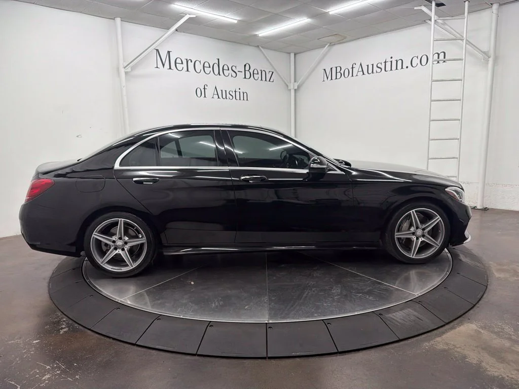 Used 2015 Black Mercedes-Benz C 400 image 8