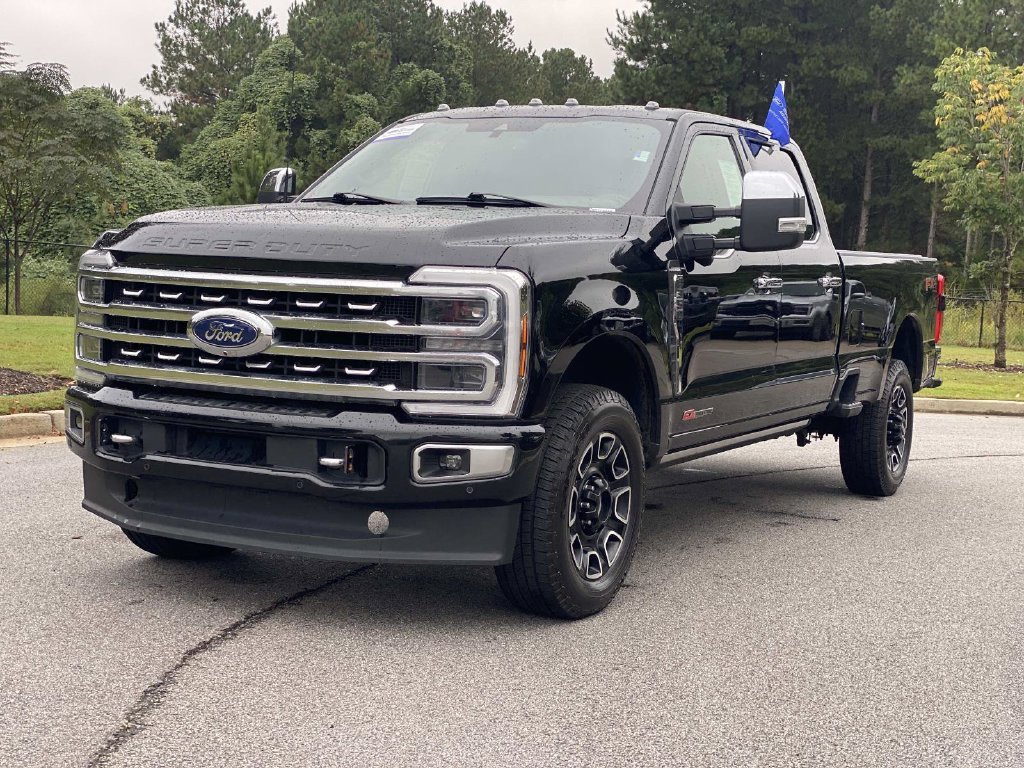 Certified Used 2024 Black Metallic Ford Platinum image 8