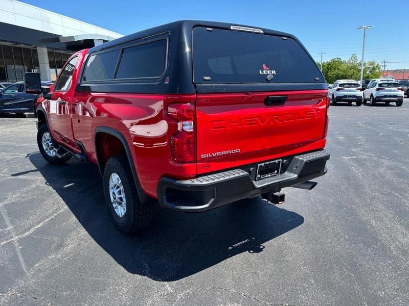 Used 2024 Red Hot Chevrolet Work Truck image 7