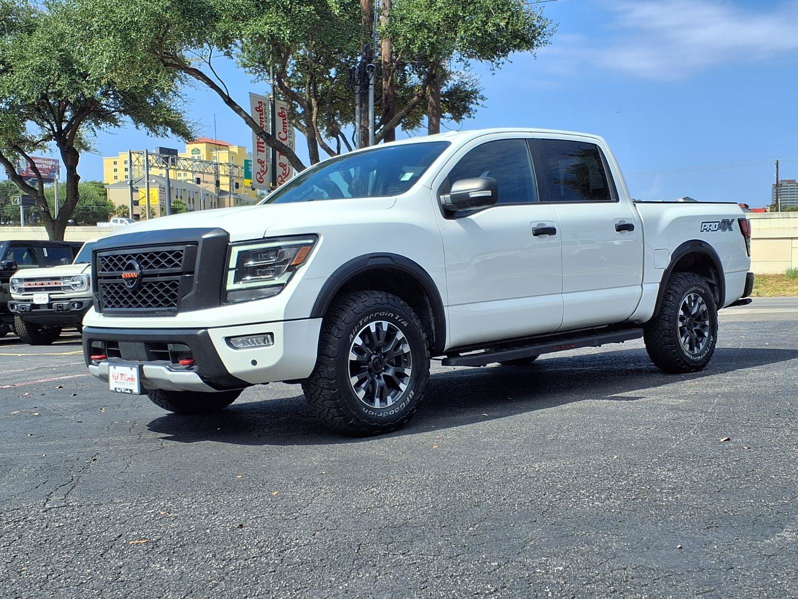 Used 2021 Glacier White Nissan PRO-4X image 1