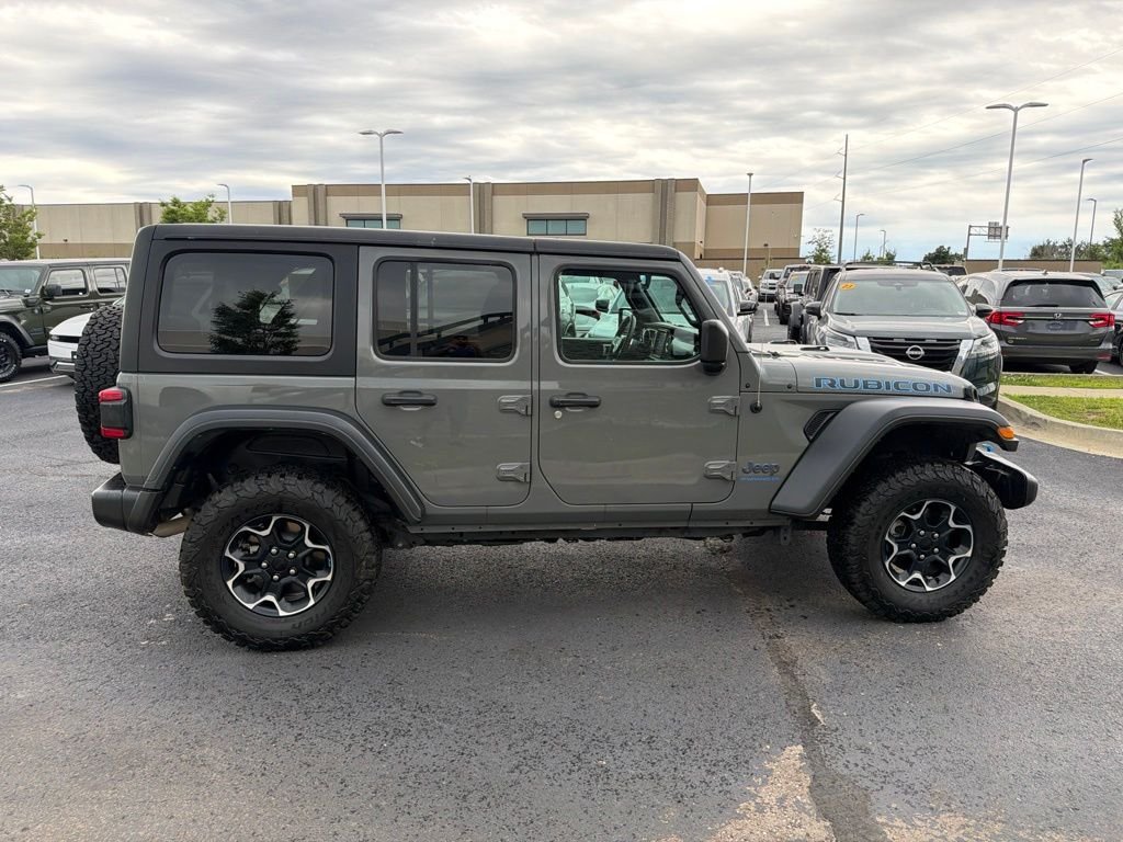 Used 2023 Gray Jeep Rubicon 4xe image 8