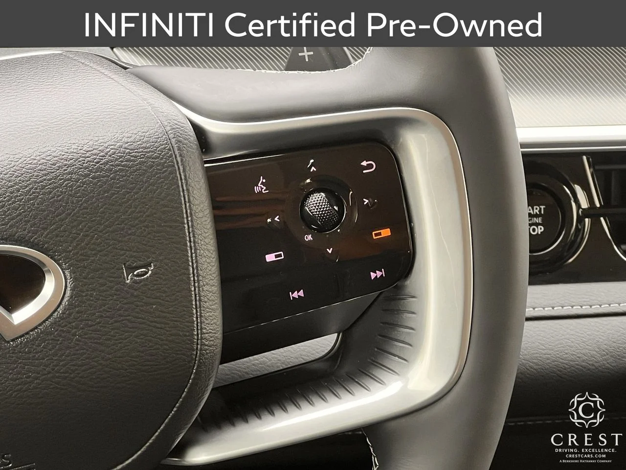 Certified Used 2026 Black Obsidian INFINITI LUXE image 16