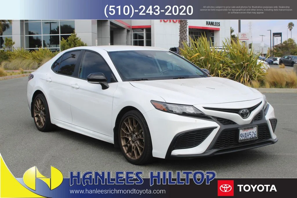 Used 2023 White Toyota SE Nightshade image 5